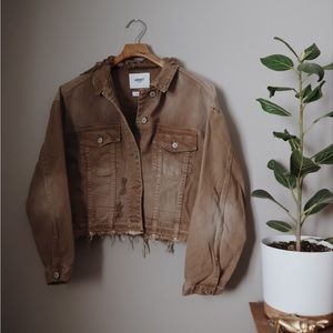 Distressed Vervet Jean Jacket
